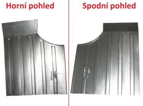 veteráni - náhradní díly - Pravá přední podlaha Škoda 120